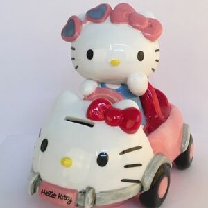 Hello Kitty Pink and White Doll Car